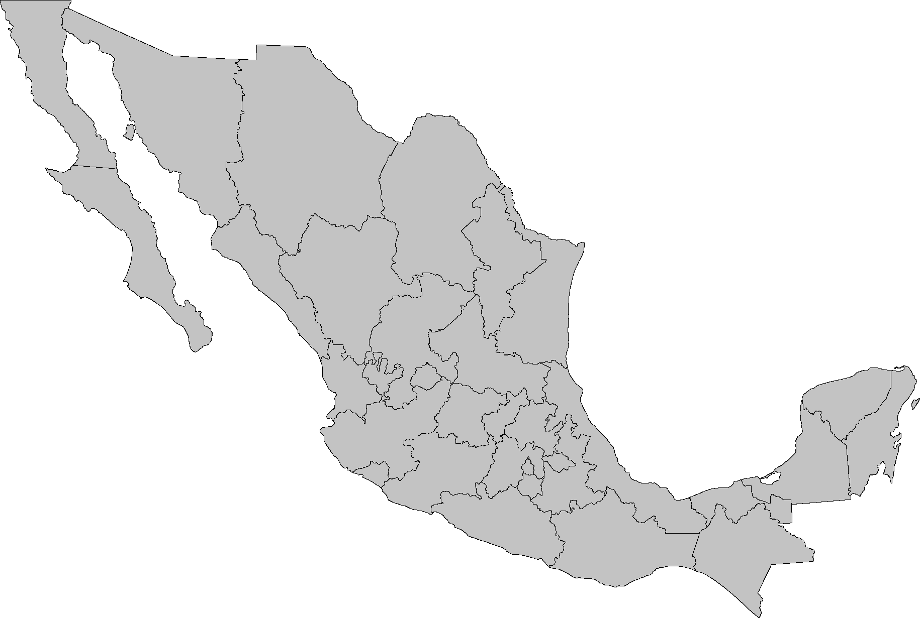Organización territorial de México - Wikipedia, la enciclopedia libre