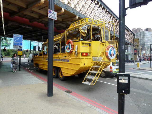 File:Strange vehicle passing Waterloo Station - geograph.org.uk - 2149255.jpg