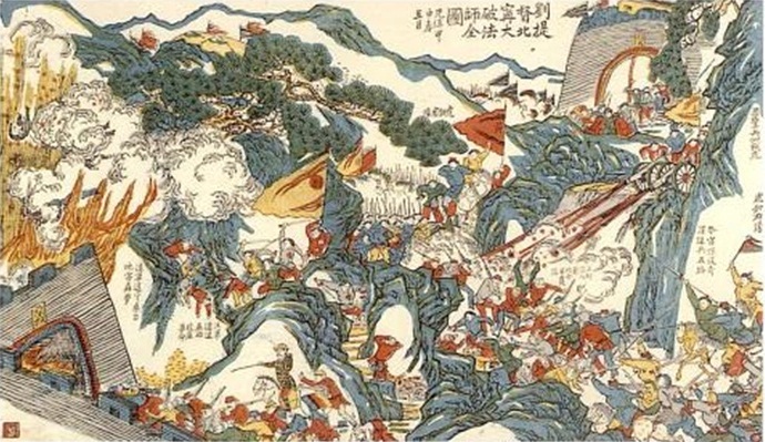 File:The Defeat of French by Liu Yongfu at Bac Ninh.jpg