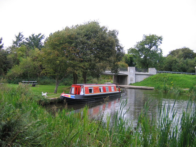 Thistledown on Union Canal at Vellore Road, Maddiston - geograph.org.uk - 955600