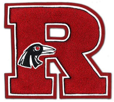 File:Traditional Block Letter R with Embroidered Mascot.gif