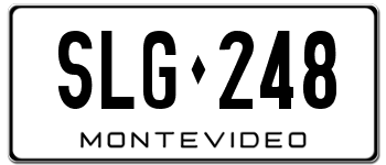 File:Uruguay license plate Montevideo pre-1996 graphic.png