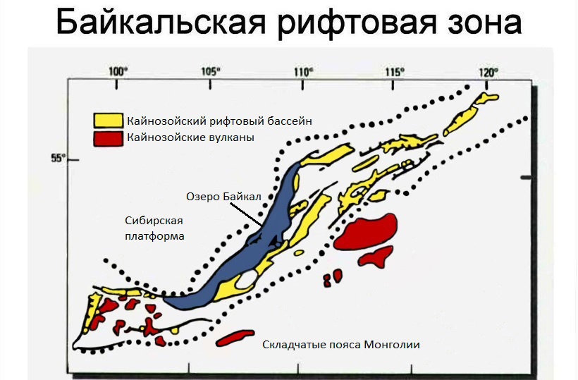 Котловина озера байкал