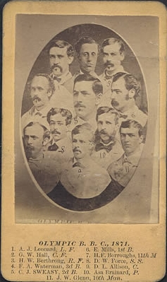 <span class="mw-page-title-main">Washington Olympics</span> Early professional baseball club