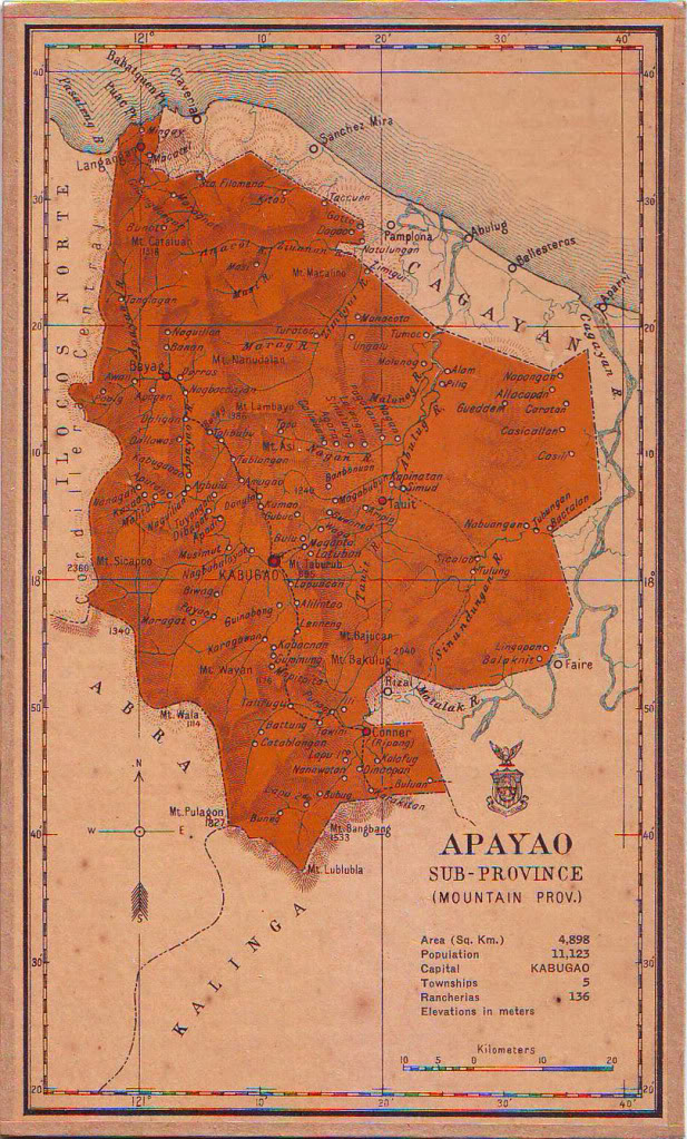 map of apayao