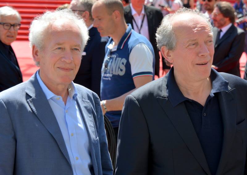 Luc (right) and Jean-Pierre Dardenne in 2015
