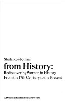 File:Hidden from History Rediscovering women in history from the 17th century to the present Sheila Rowbotham.jpg