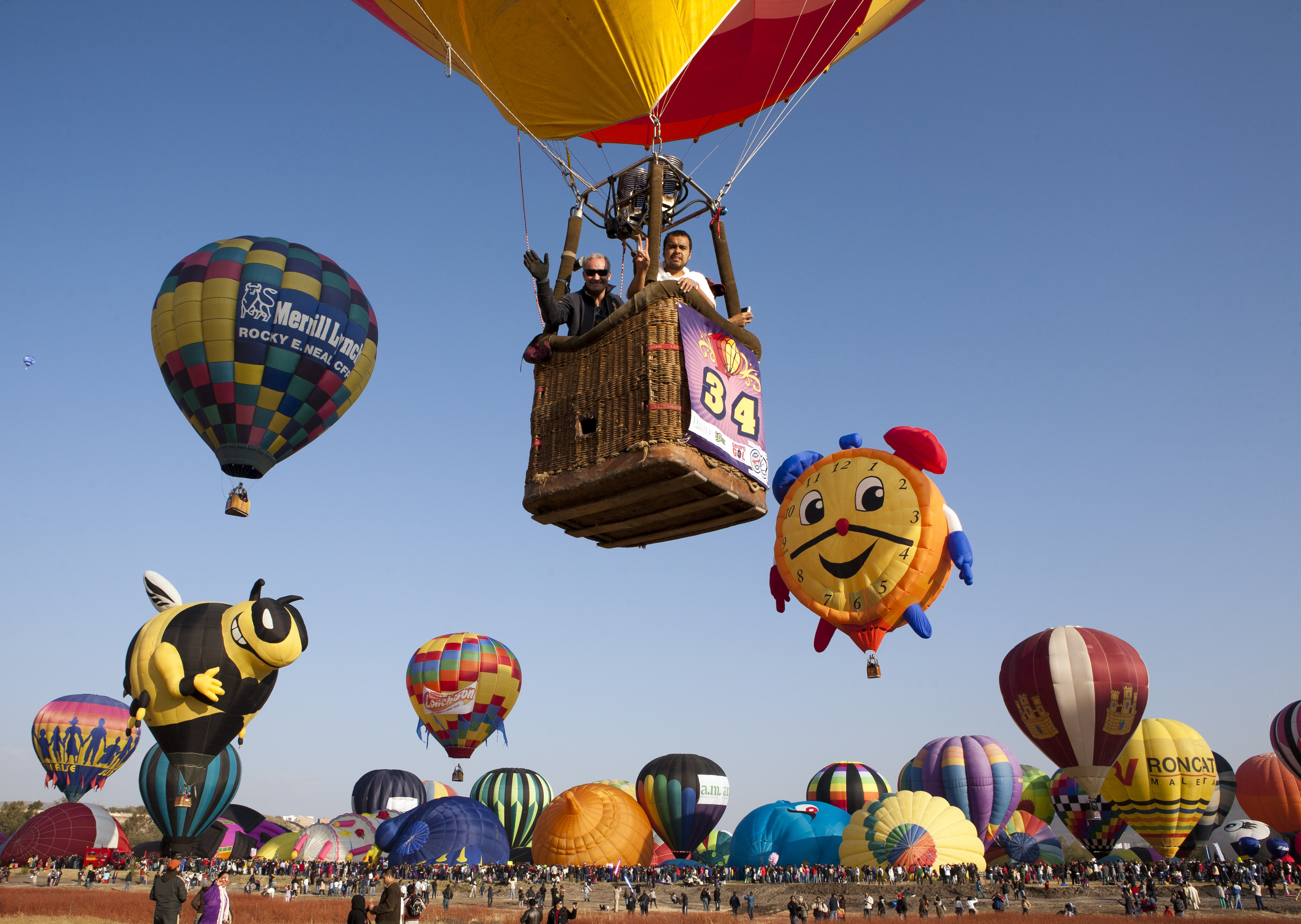 hot air balloon festival