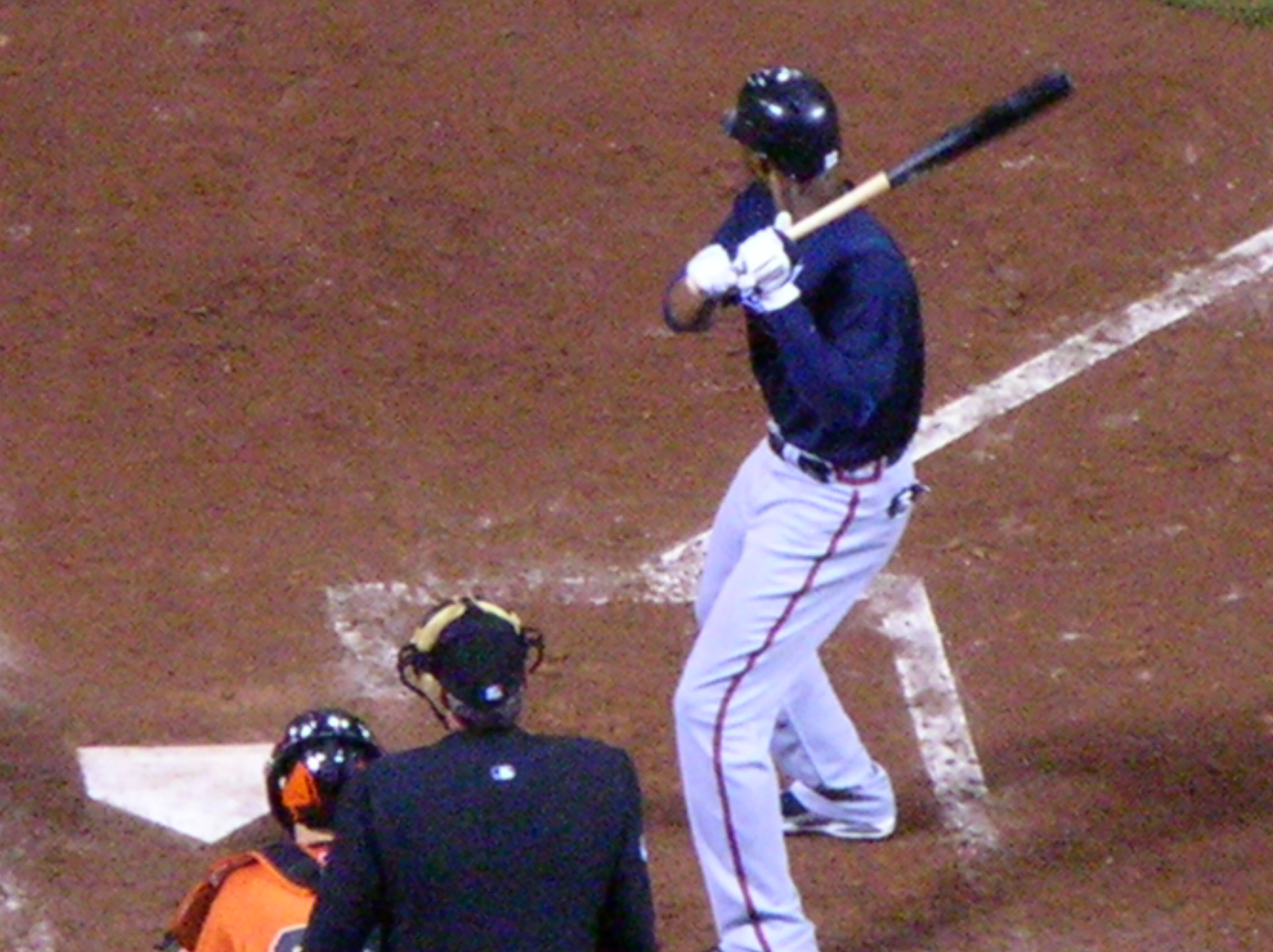 File:Jason Heyward at bat at 2010 NLDS Game 2 5.JPG - Wikimedia Commons