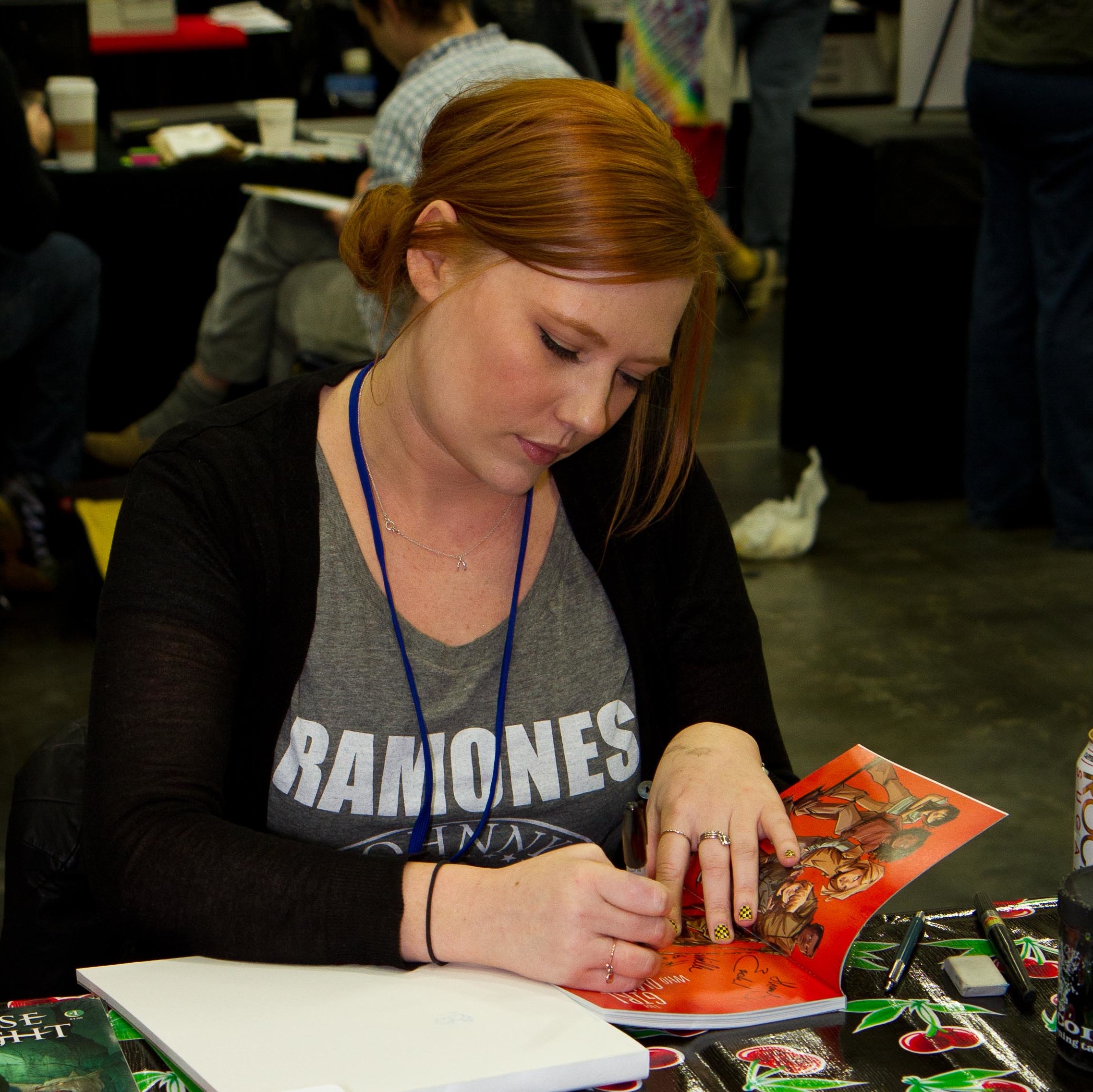 Joëlle Jones at Stumptown Comics Fest in 2012