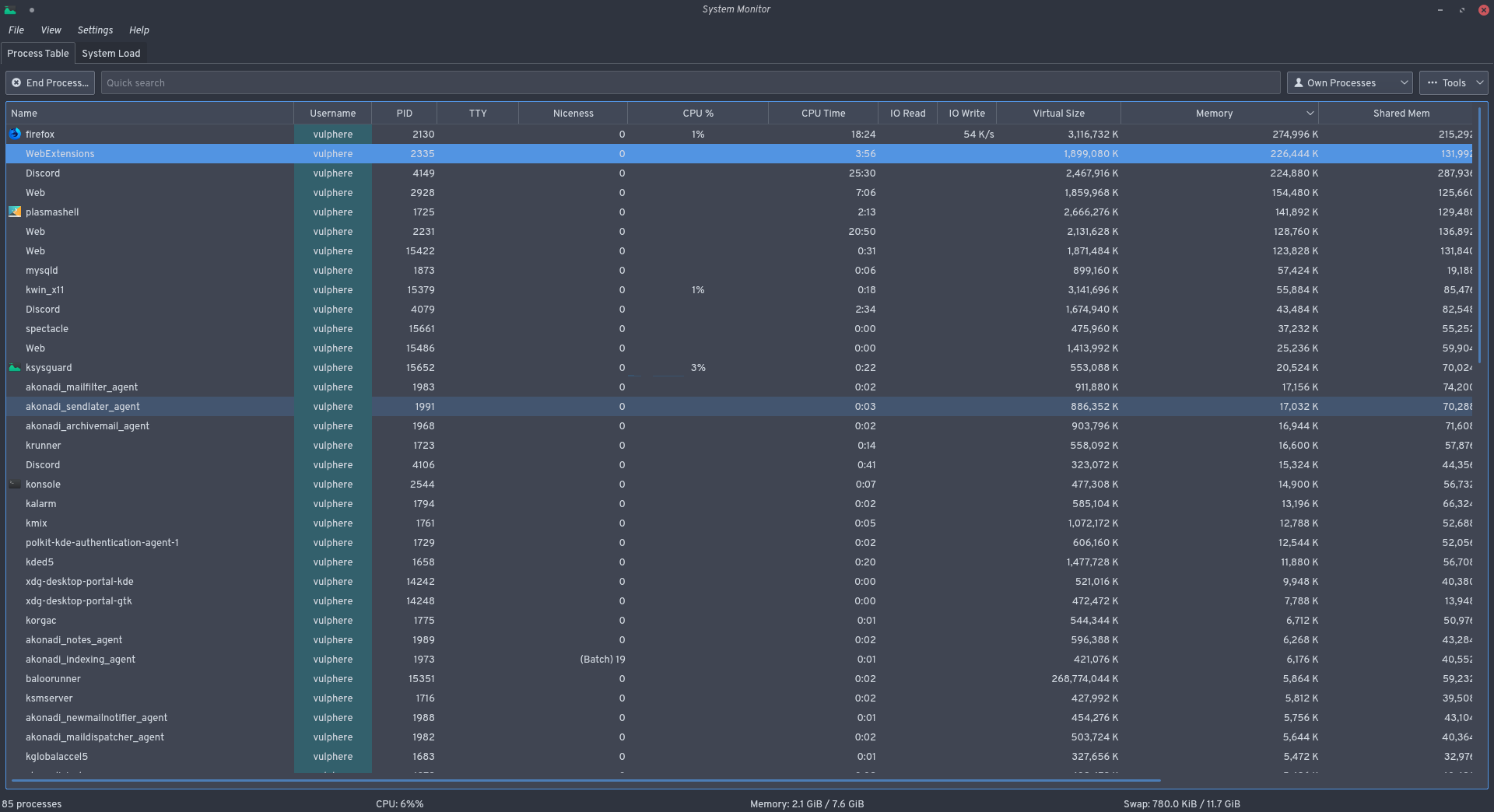 kde 4 startup manager