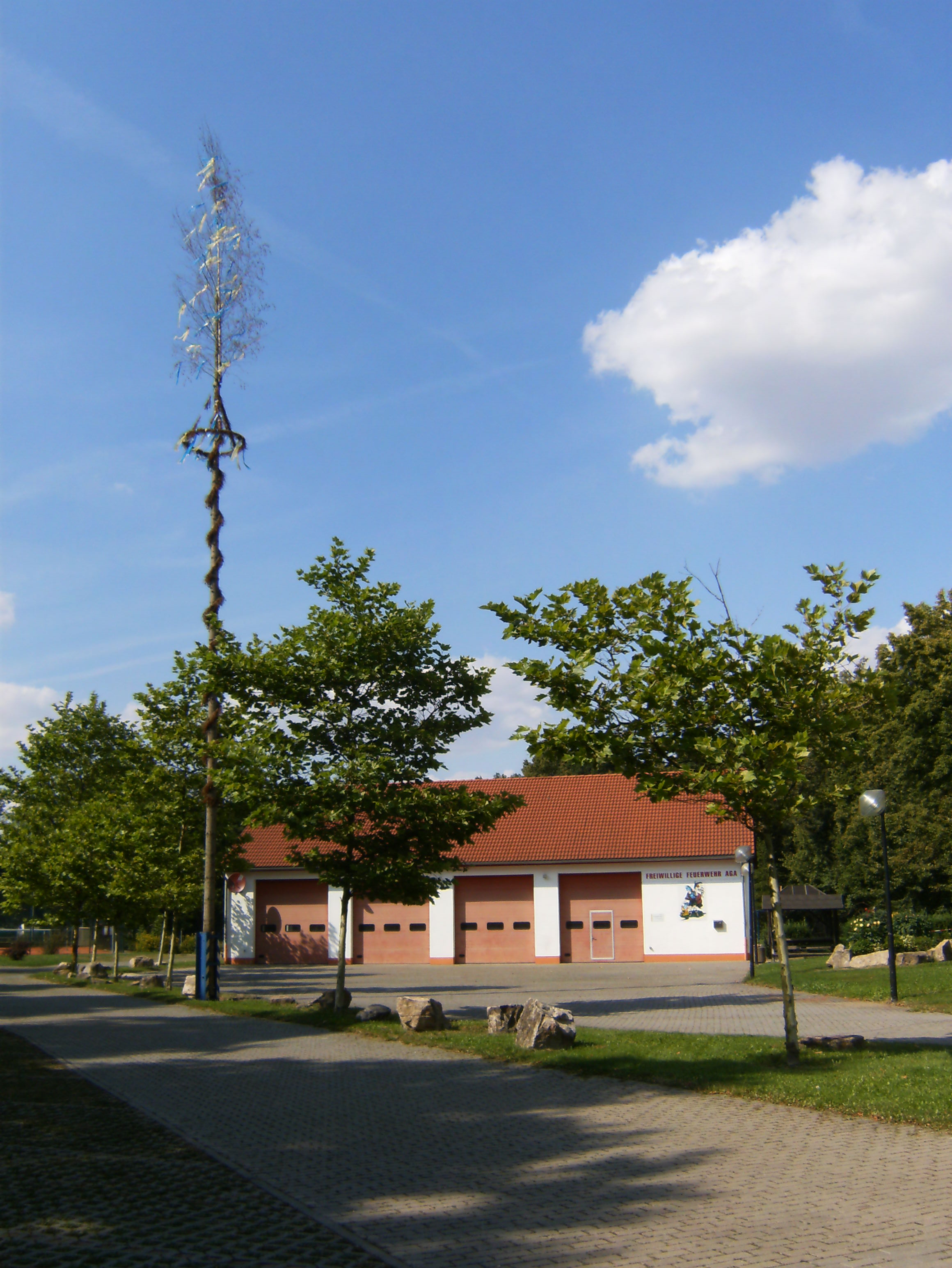 Maibaum. Public property