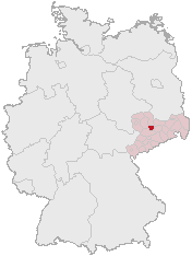 Circondario di Döbeln – Localizzazione