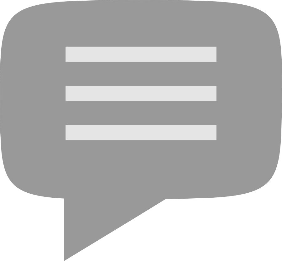 File Message Icon Grey Png Wikimedia Commons