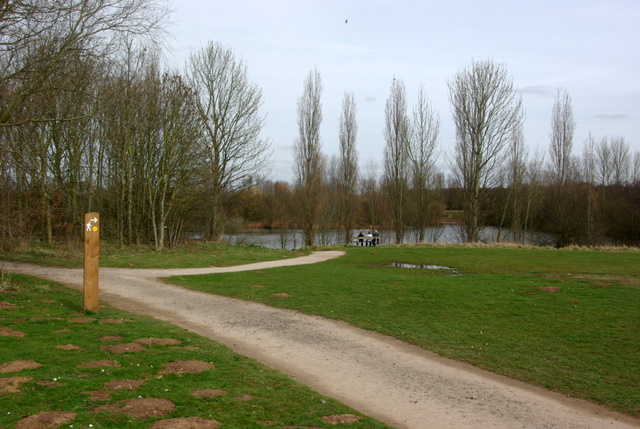 File:Paths at Ryton Pools Country Park - geograph.org.uk - 1204864.jpg