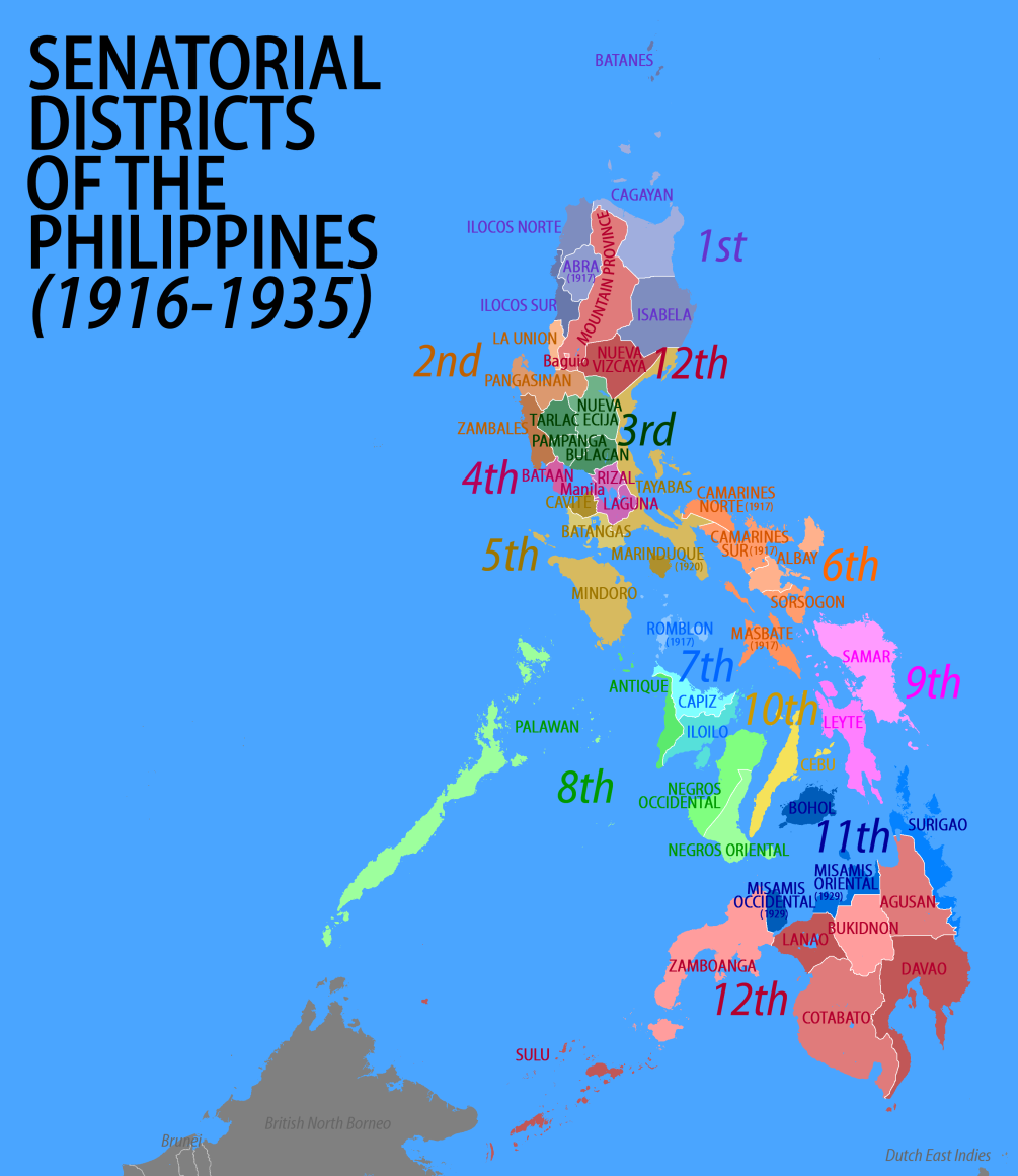 Senatorial districts of the Philippines - Wikipedia