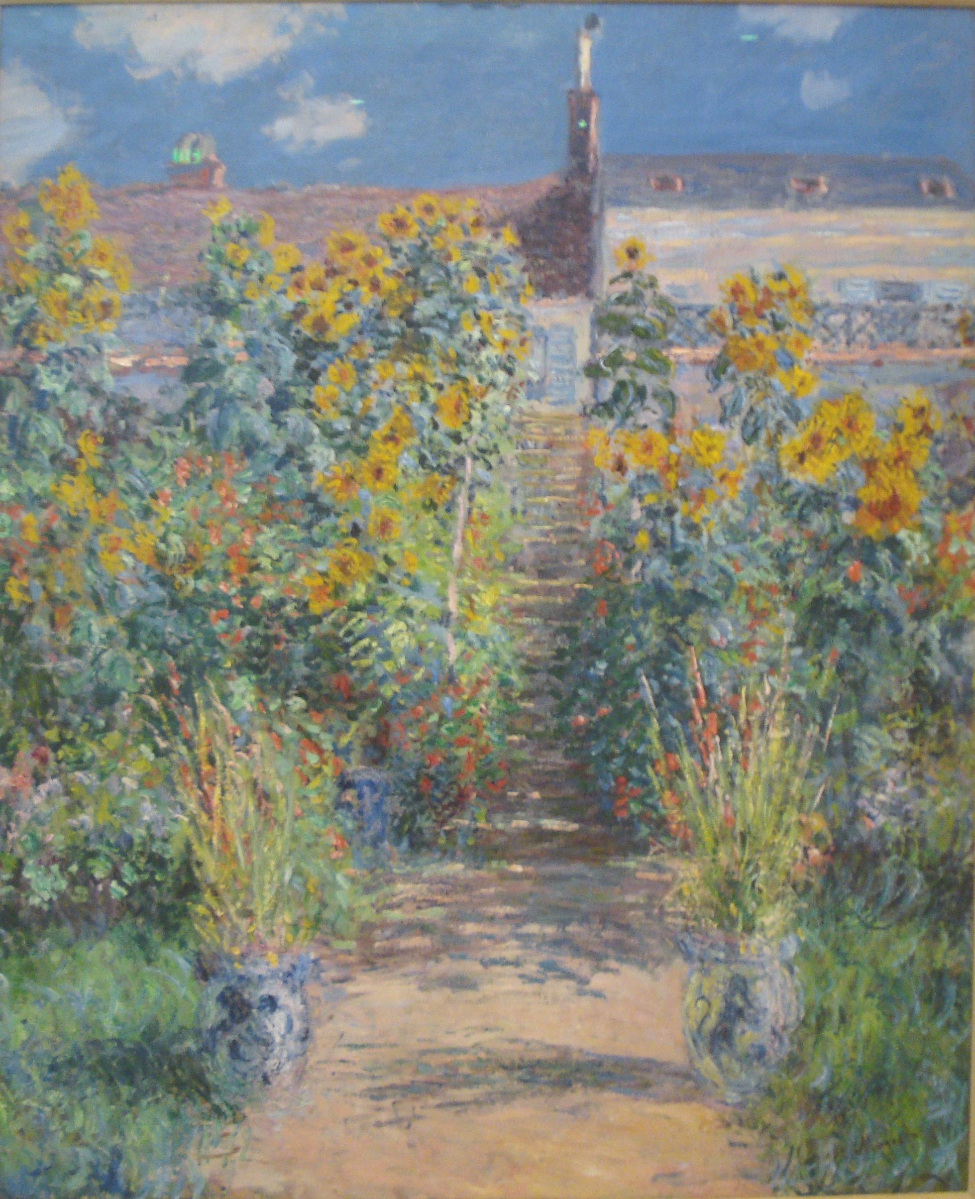 ファイル:The Artist's garden at Vetheuil by Claude Monet.jpg