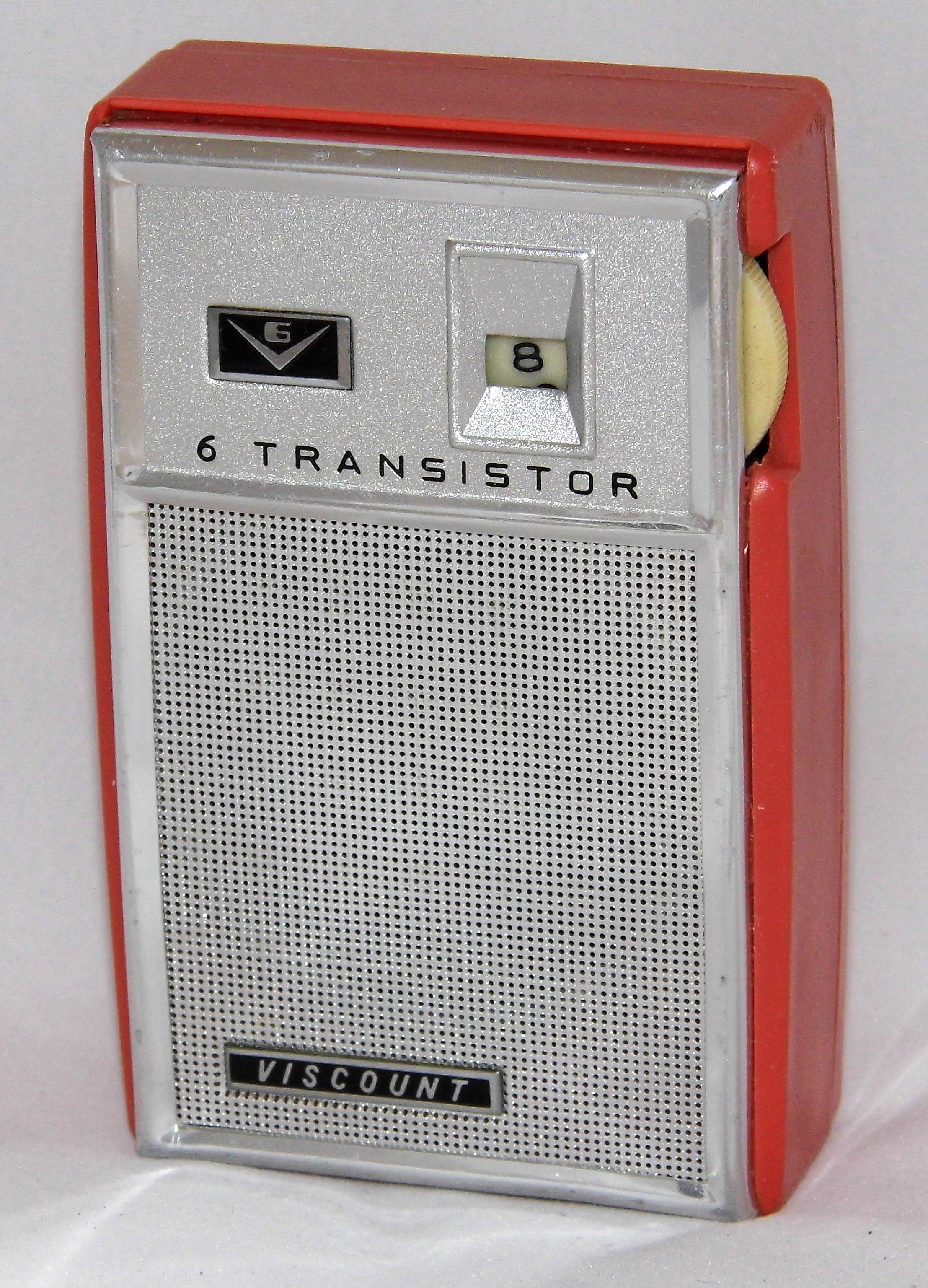 File Vintage  Viscount 6 Transistor  Radio  Model 606 Made 