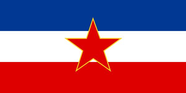File:Yugoslaviens flagga under socialistiska republiken.png