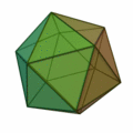 Animação de um icosaedro