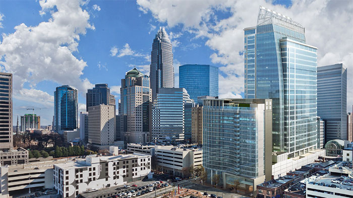 Charlotte skyline