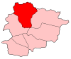 Harta e Andorrës tregon njësinë Ordino