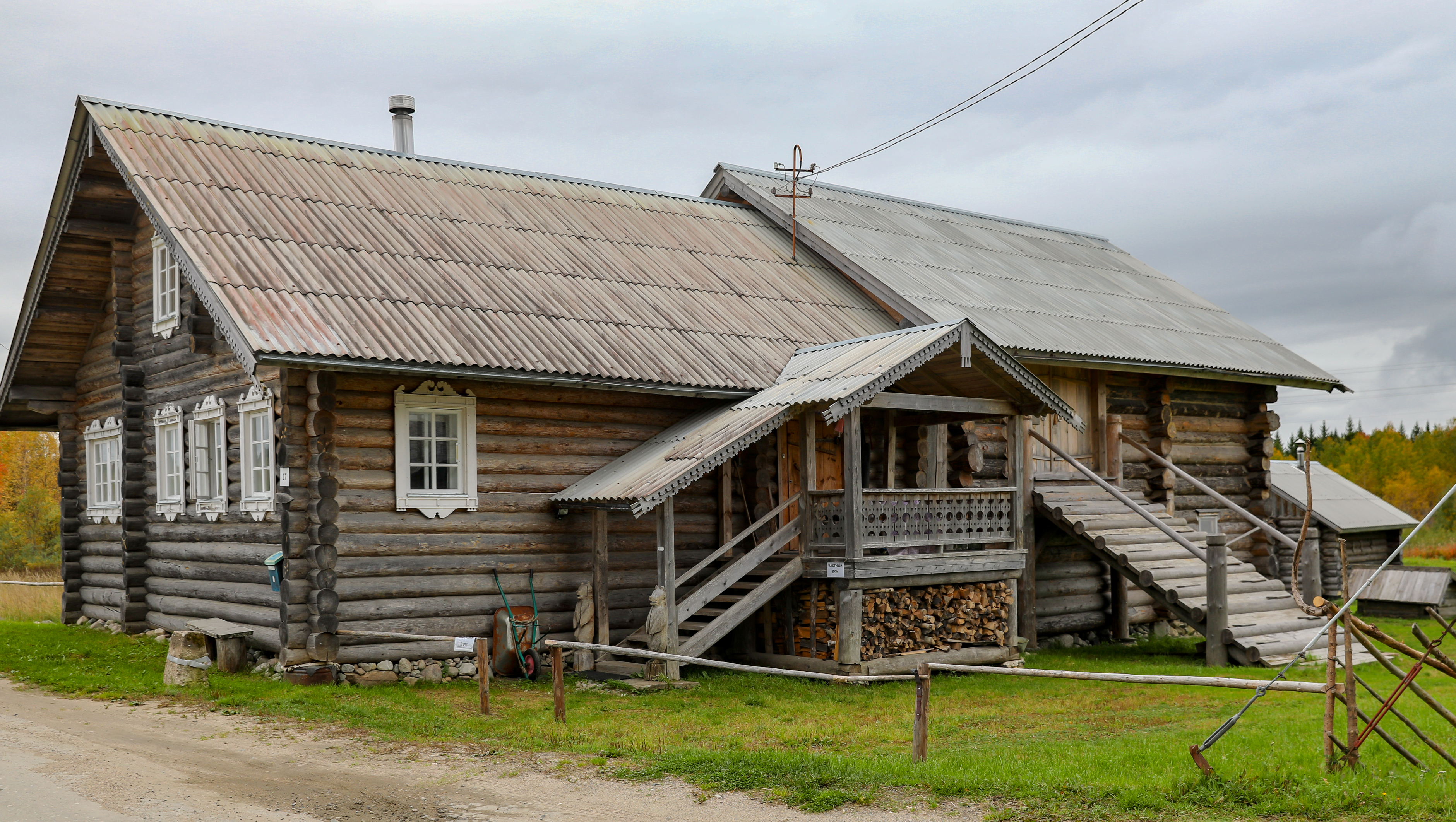 Дом Нестора Ошевнева Кижи