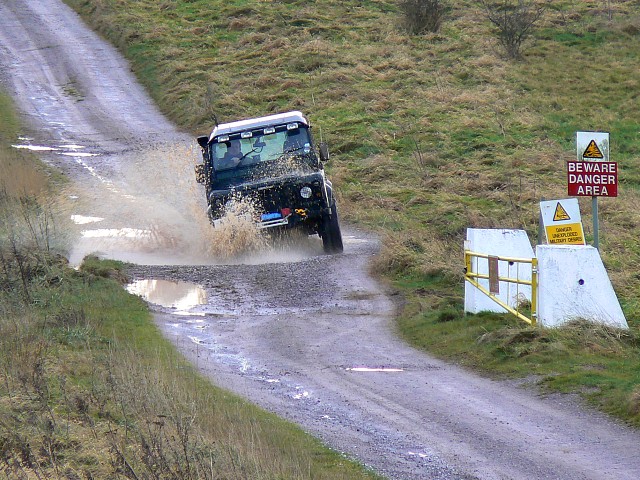 File:Landrover on the byway near Chirton Down - geograph.org.uk - 656588.jpg