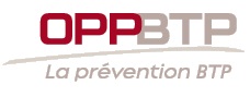logotyp för yrkesorganisation för förebyggande av byggnad och offentliga arbeten