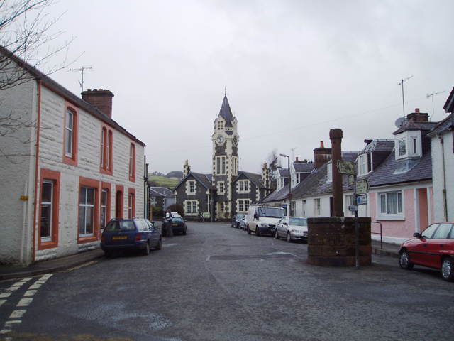 File:Moniaive Main Street - geograph.org.uk - 152050.jpg