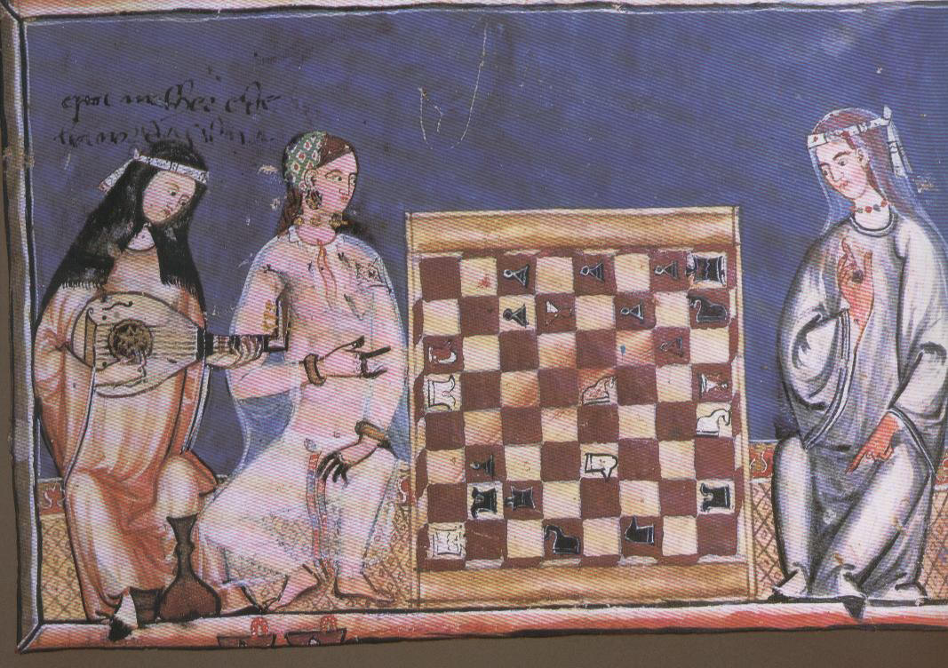 древние шахматы картинки
