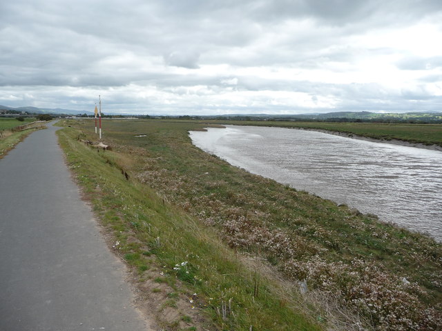 Part of the North Wales Path beside the River Clwyd - geograph.org.uk - 2602464