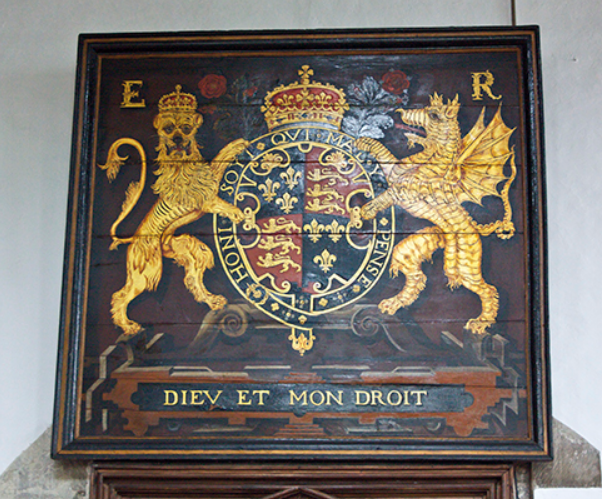 File:Queen Elizabeth I’s coat of arms in St Thomas’s Church, Salisbury.png