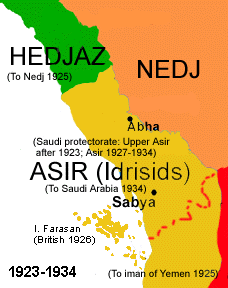 Asir, Hejaz, and Nejd