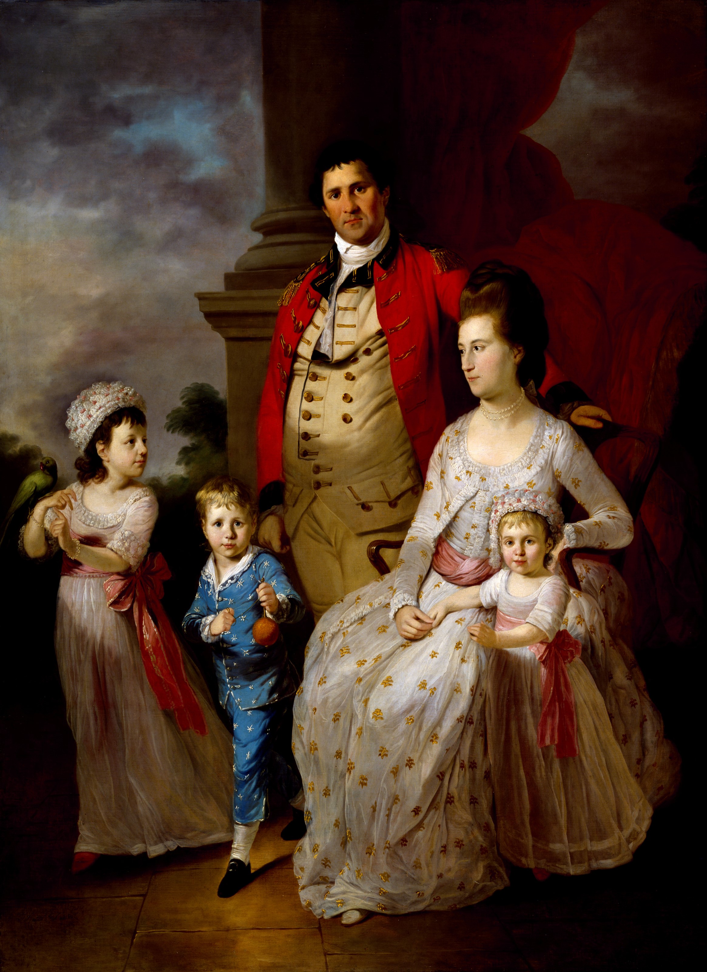 Century family. Групповой портрет семьи герцога Йозефа Саксен художник. Художник Charles Christian Nahl. Семейный портрет (портрет семьи Поленовых). 1905..