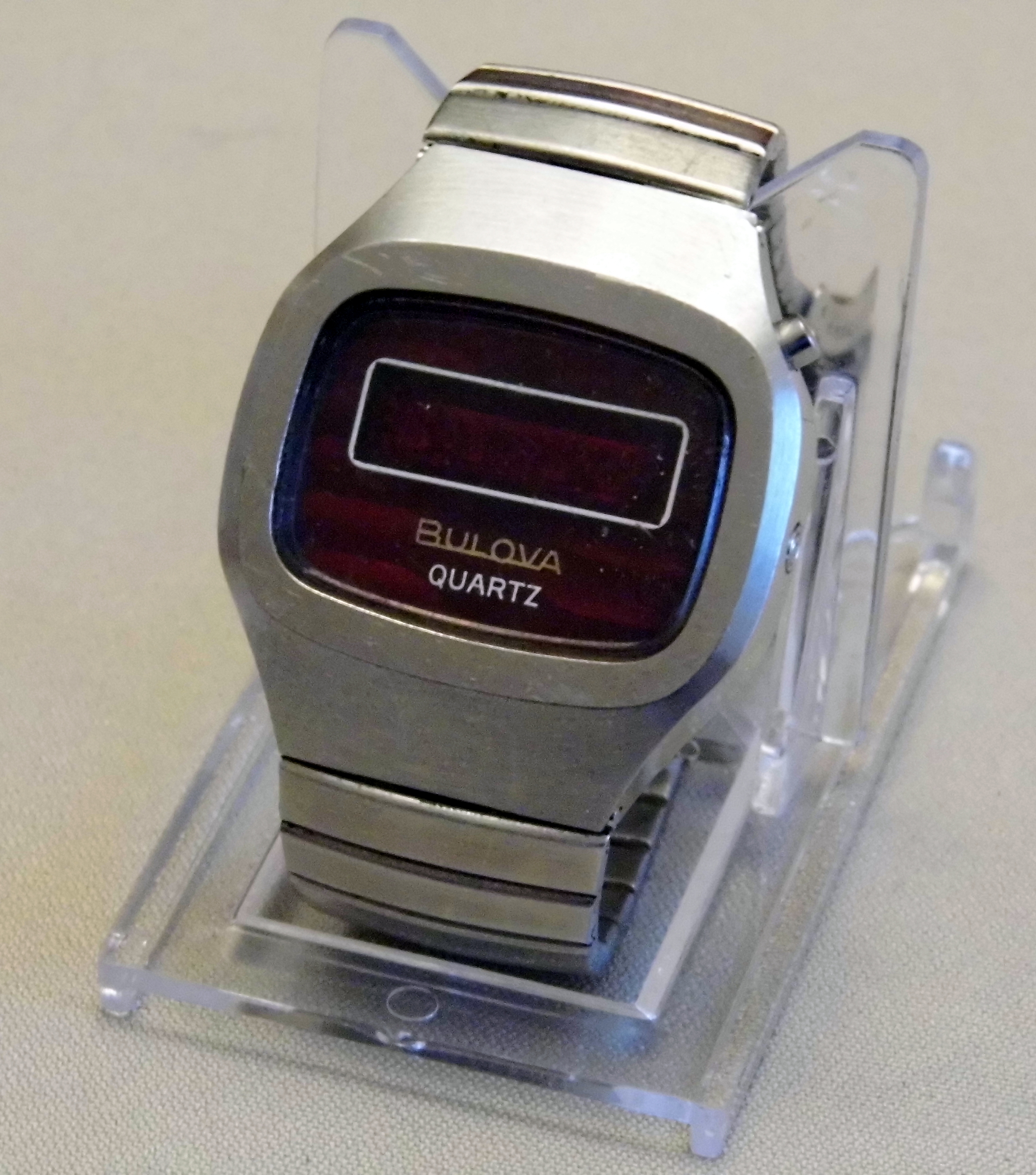 quartz led watch