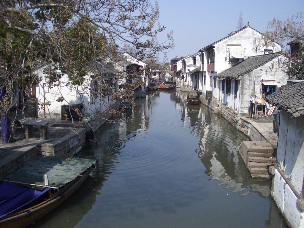 Water village. Шанхай деревня. Шанхай деревня на воде. Zhouzhang Village. Деревня Шанхай 1800.