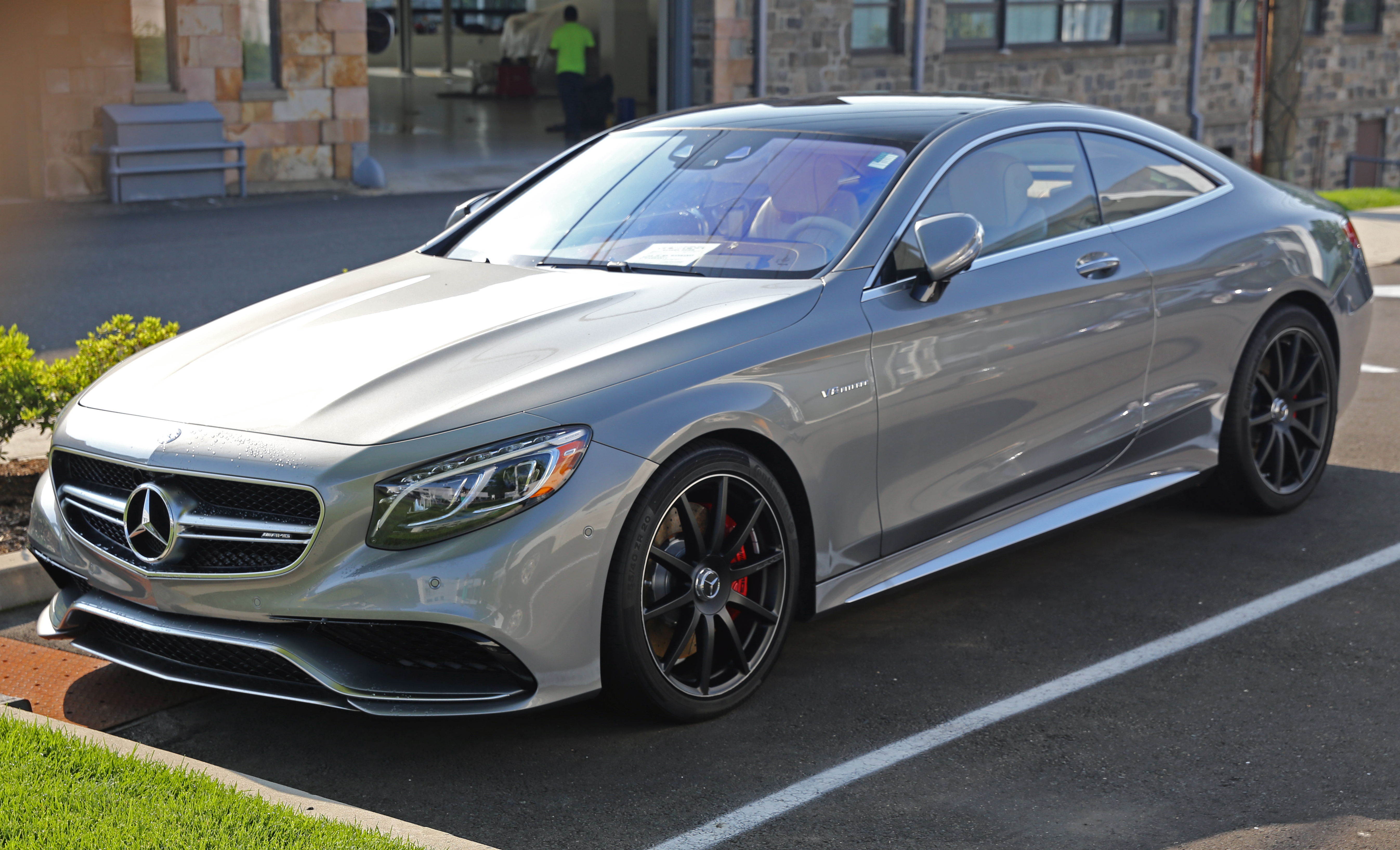 File 15 Mercedes Benz S63 Amg Coupe Front Left Us Jpg Wikimedia Commons