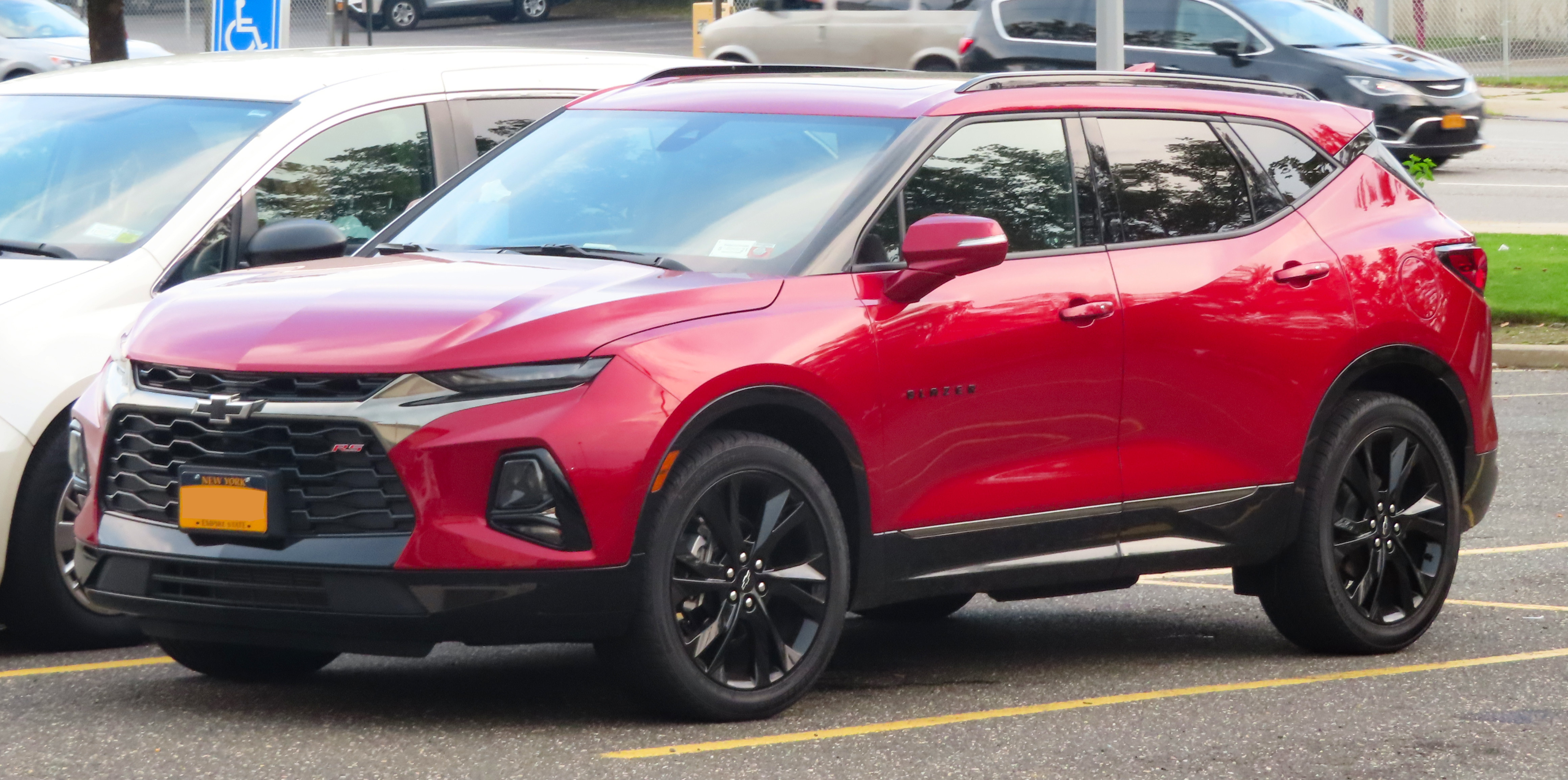 2019 chevy blazer weight