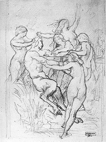 File:Bouguereau, Study for nymph and satyr.jpg