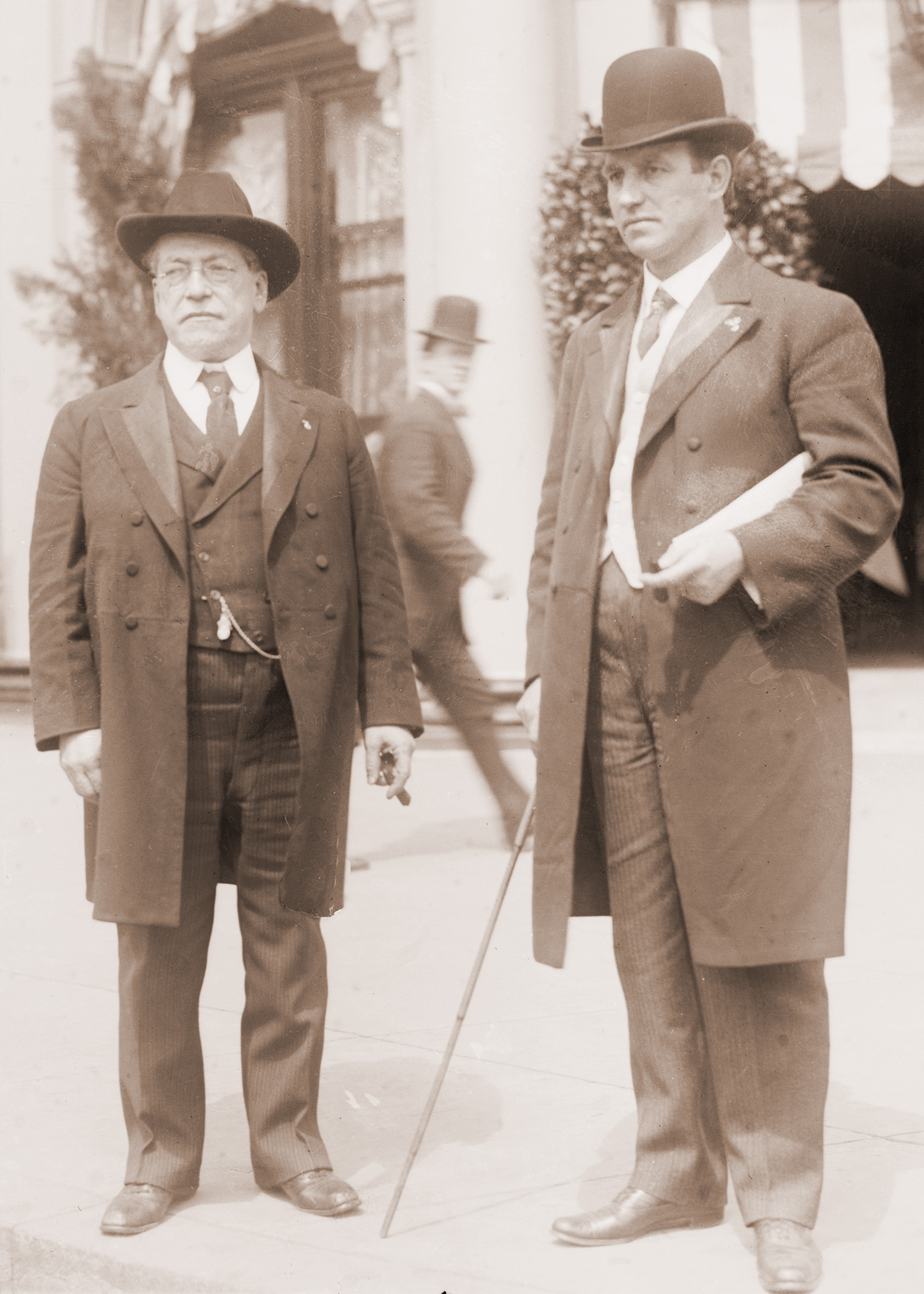 Photo de Samuel Gompers (American Federation of Labor) with John Mitchell (United Mine Workers).