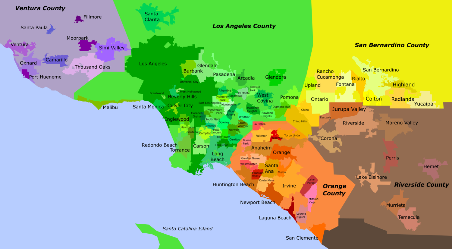 Greater Los Angeles area