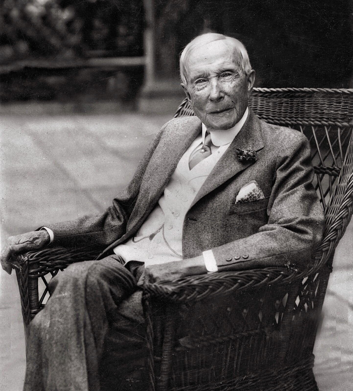 John D. Rockefeller Sr. in 1919