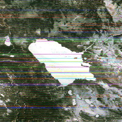 File:Landsat 2 with Data Striping.gif