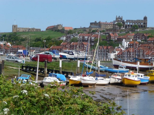 File:Moored boats on the River Esk - geograph.org.uk - 1579630.jpg