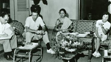 McNamara visited Jakarta, Indonesia during his tenure as World Bank President in 1968.