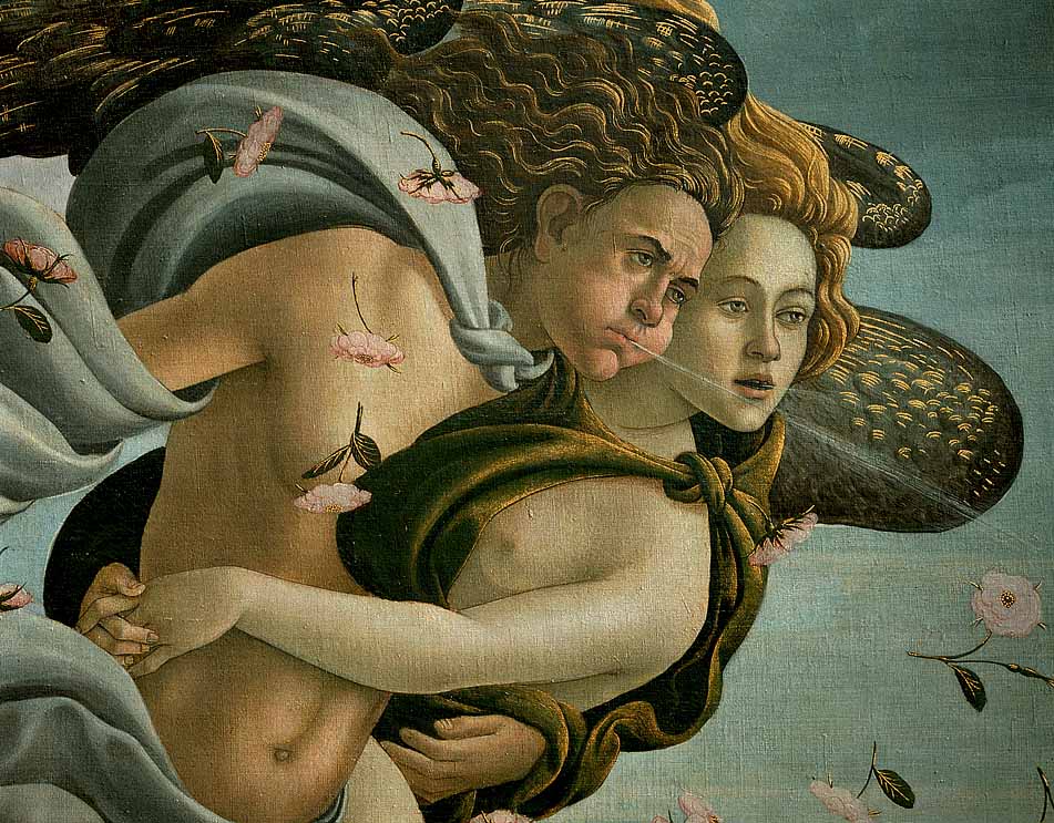 Image result for Botticelli eolo
