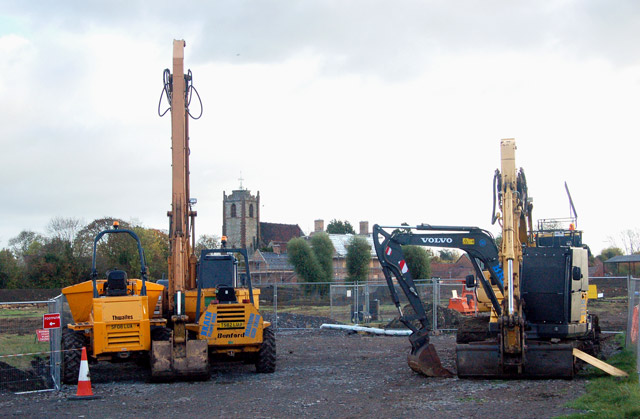 File:Sunday off from flood defence work at Long Itchington - geograph.org.uk - 1553559.jpg