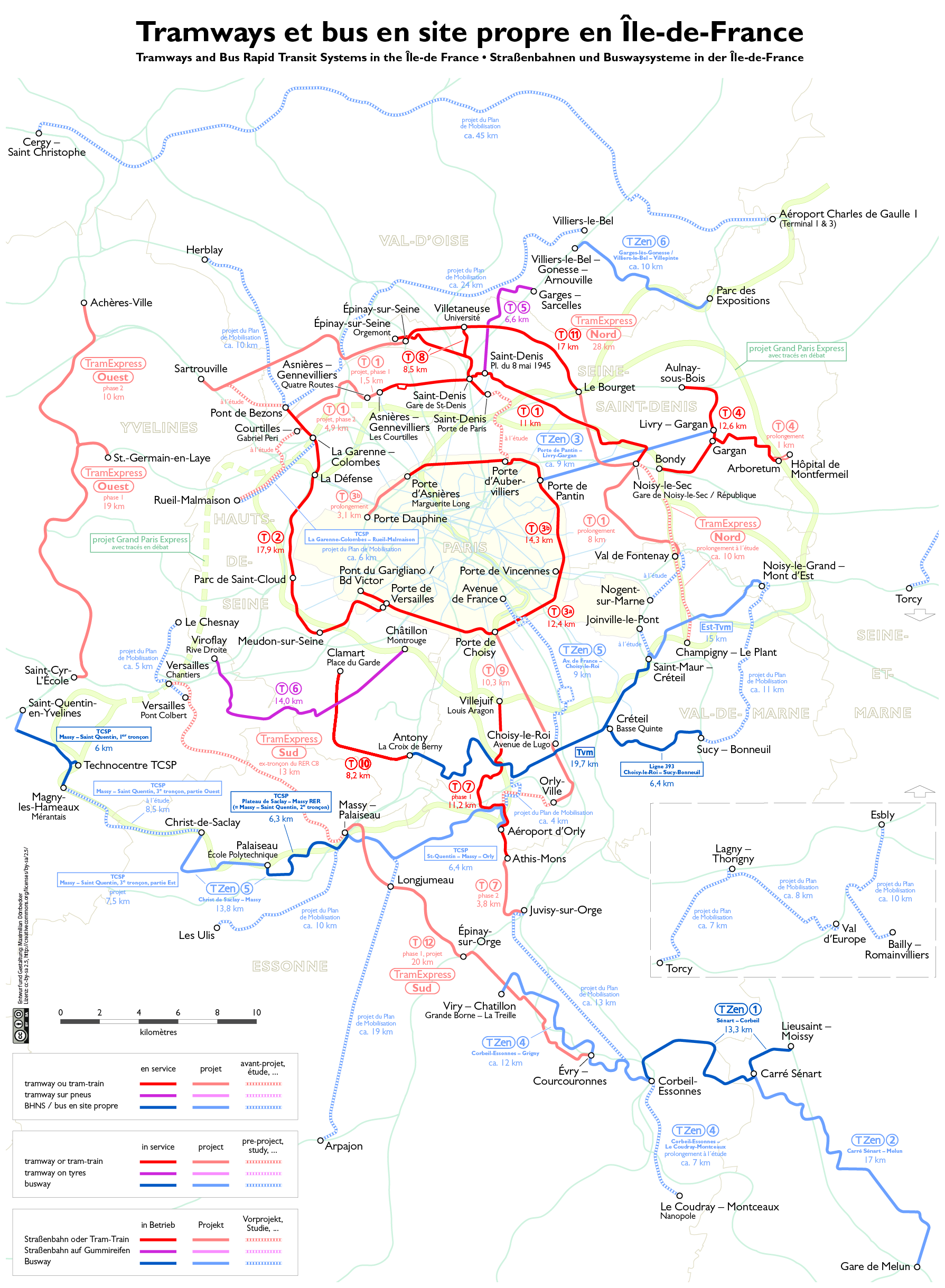 ile de france plan