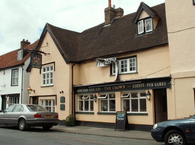 File:'The Crown' inn at Old Harlow - geograph.org.uk - 497517.jpg